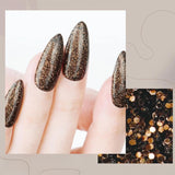 Aurora Queen Glitter Dark Chocalate AQ-116