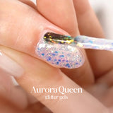 Aurora Queen Glitter Gel Amor AQ-36