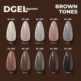 DGel Signature Series Brown Tones