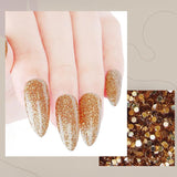 Aurora Queen Glitter Dark Chocalate AQ-116