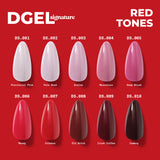 DGel Signature Series Red Tones