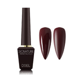 DGel Signature DS.010 – Koyu Kahve Bordo Jel Oje
