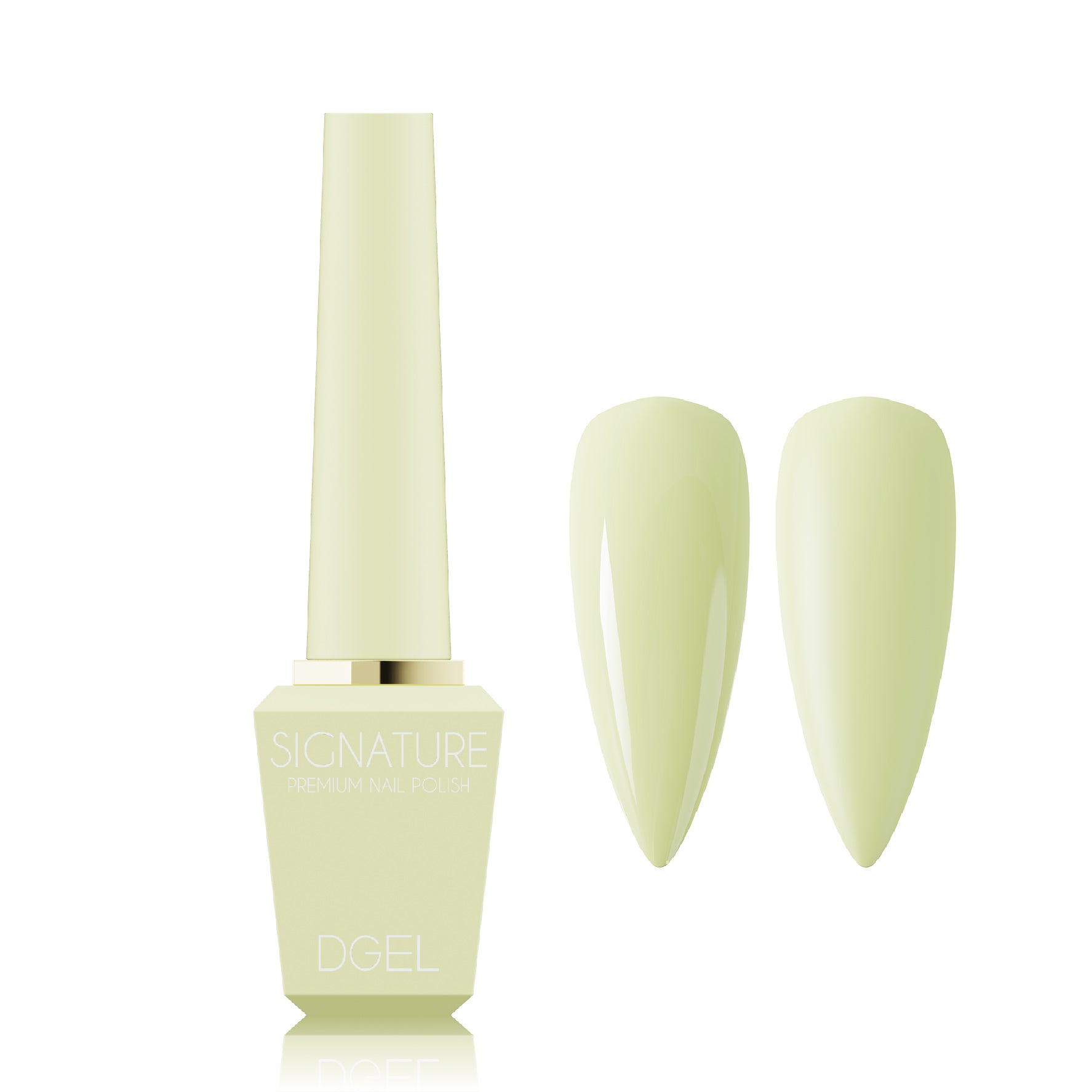 DGel Signature DS.033 – Pastel Sarı Yeşil Jel Oje