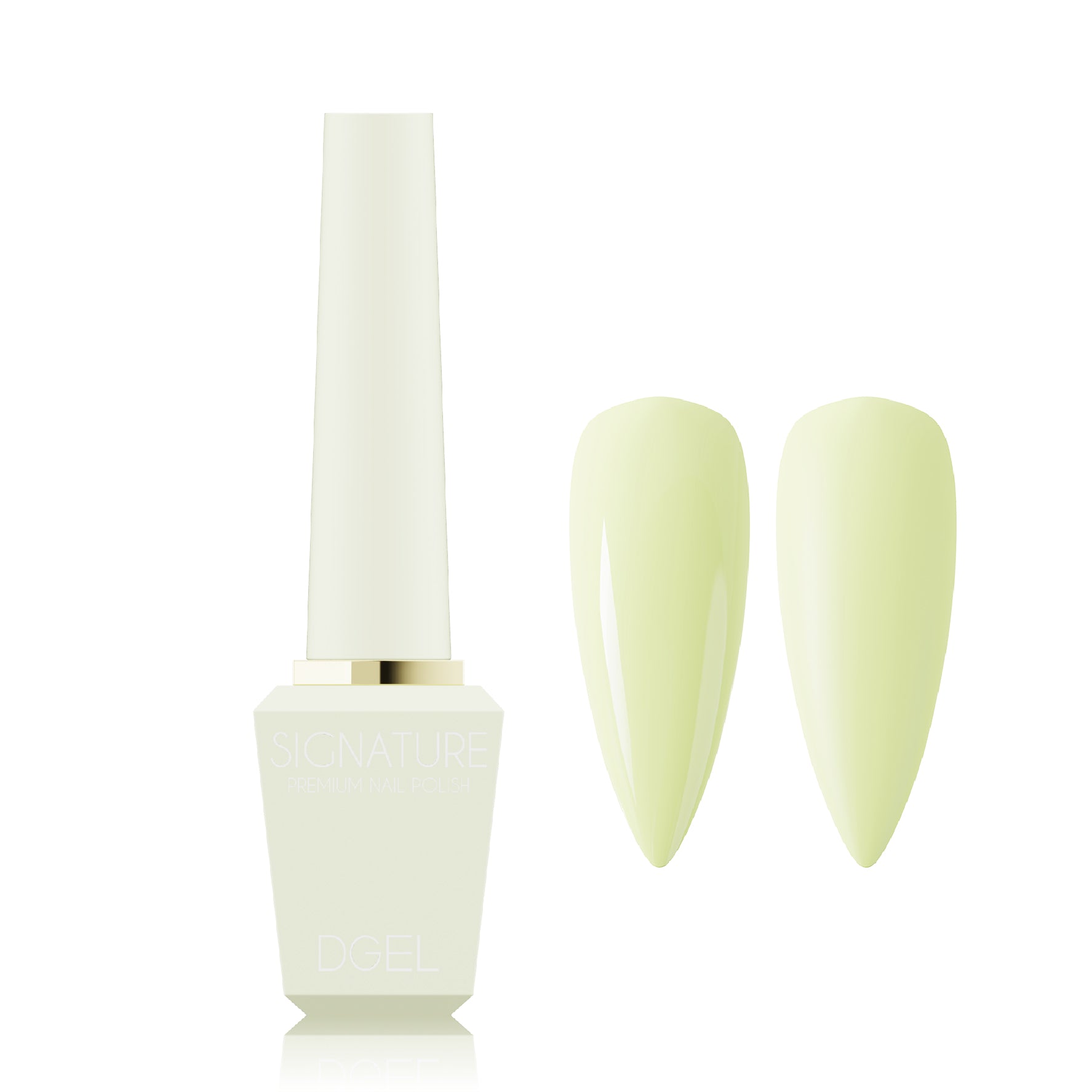 DGel Signature DS.041 – Pastel Sarı Yeşil Jel Oje