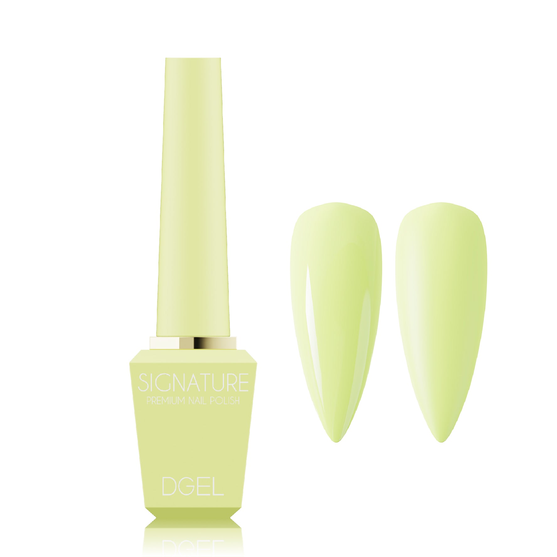 DGel Signature DS.042 – Pastel Lime Yeşili Jel Oje