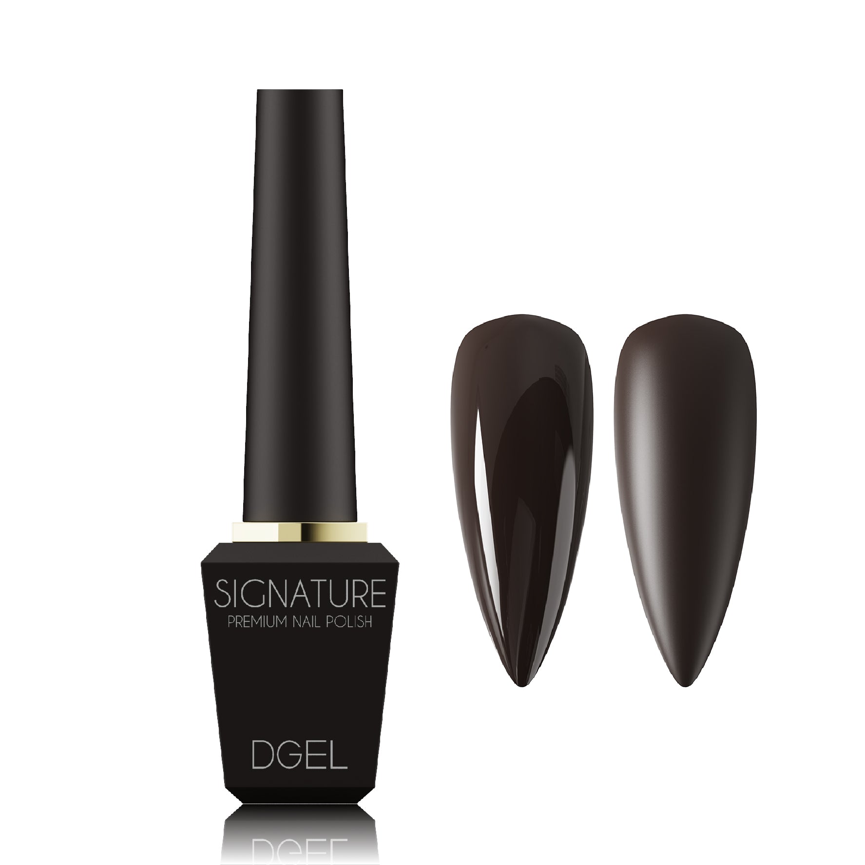 DGel Signature DS.090 – Siyah Kahve Jel Oje