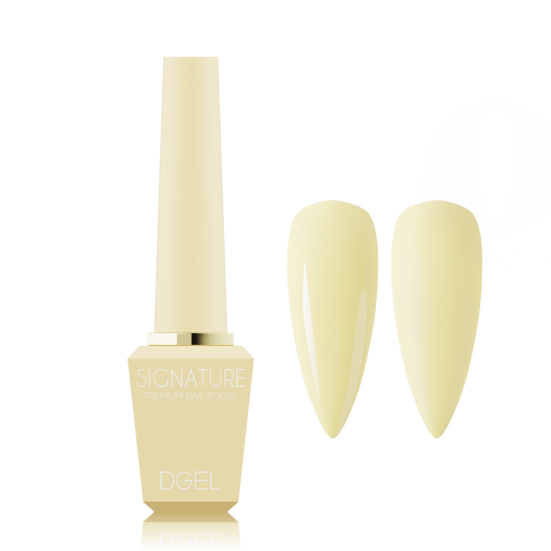 DGel Signature DS.124 Butter Yellow – Tereyağı Sarısı Jel Oje
