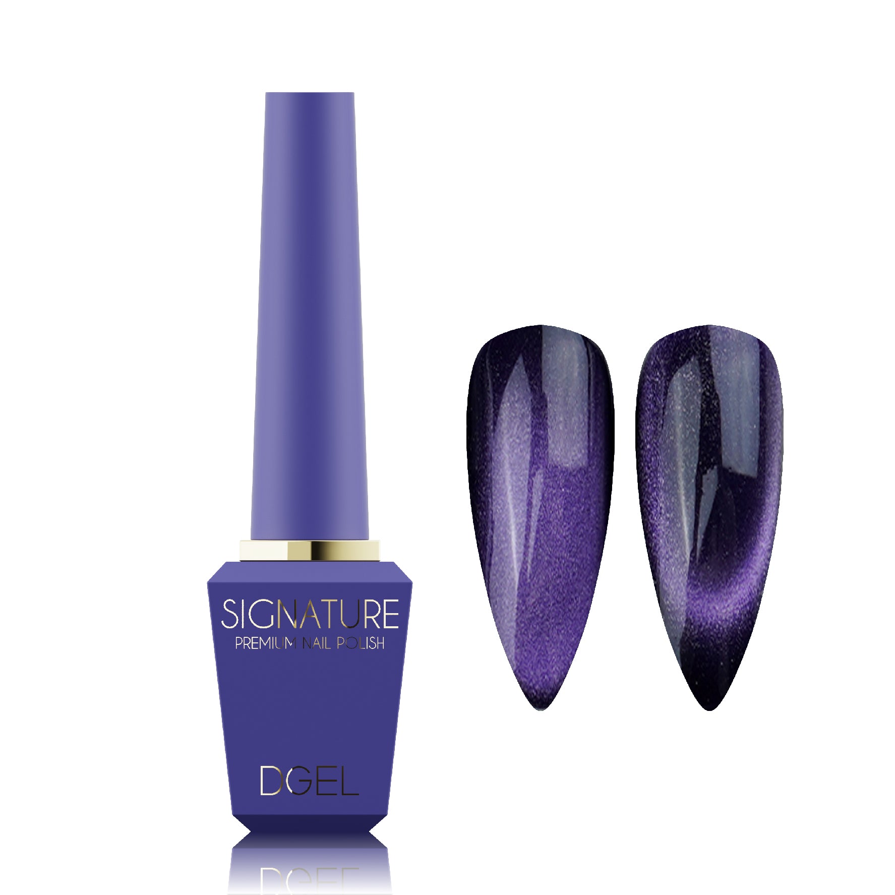 DGel Signature DS.149 Minsk – Koyu Mor Manyetik Cat Eye Jel Oje