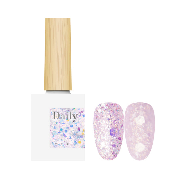 Daily Gel DY.98 – Lila Glitter Jel Oje