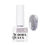Aurora Queen AQ.01 Delight – Gümüş Glitter Jel Oje