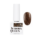Aurora Queen Chocolate AQ.116 Dark Chocolate – Bitter Kahve Glitter Jel Oje