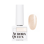 Aurora Queen Mellow Glitter AQ.178 Muted – Krem Nude Işıltılı Jel Oje