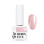 Aurora Queen Mellow Glitter AQ.180 Mauve – Gül Kurusu Pembe Işıltılı Jel Oje