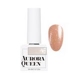 Aurora Queen Mellow Glitter AQ.184 Acorn – Açık Vizon Işıltılı Jel Oje