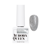 Aurora Queen Moon Light AQ.218 Crescent Moon – Koyu Gümüş Manyetik Cat Eye Jel Oje