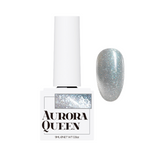 Aurora Queen Moon Light AQ.222 Wane – Gümüş Gri Manyetik Cat Eye Jel Oje