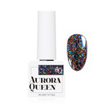 Aurora Queen AQ.35 Arena – Multicolor Holografik Glitter Jel Oje