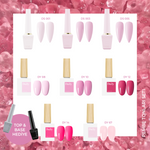 Pink Edit – 8’li Kore Jel Oje Pembe Tonları Seti